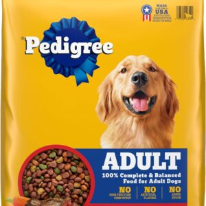 Pedigree Complete Nutrition Adult Dry Dog Food, Grilled Steak & Vegetable Flavor, 18 lb. Bag